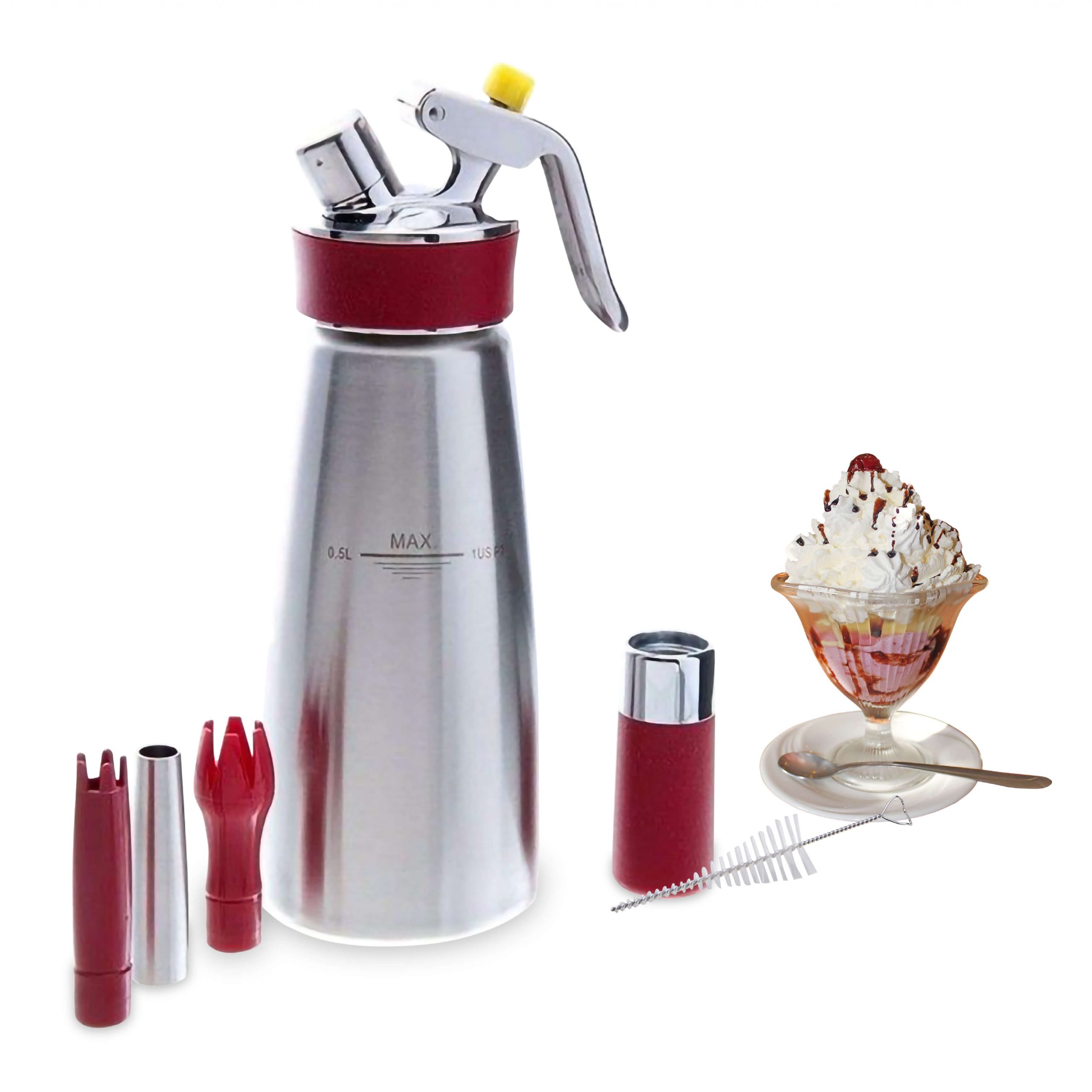 DISPENSADOR DE ESPUMAS GOURMET WHIP 1LT