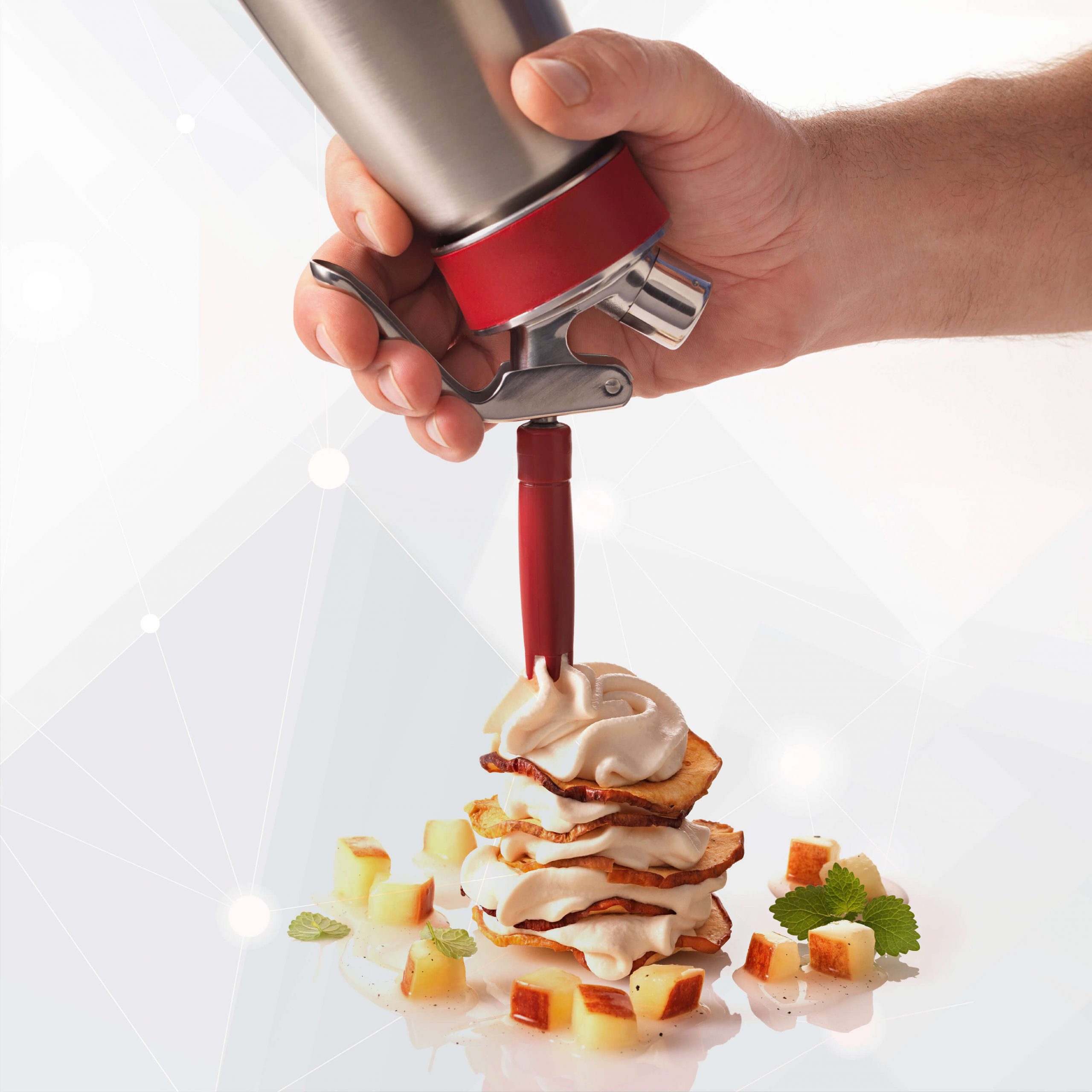 DISPENSADOR DE ESPUMAS GOURMET WHIP 1LT - Imagen 4