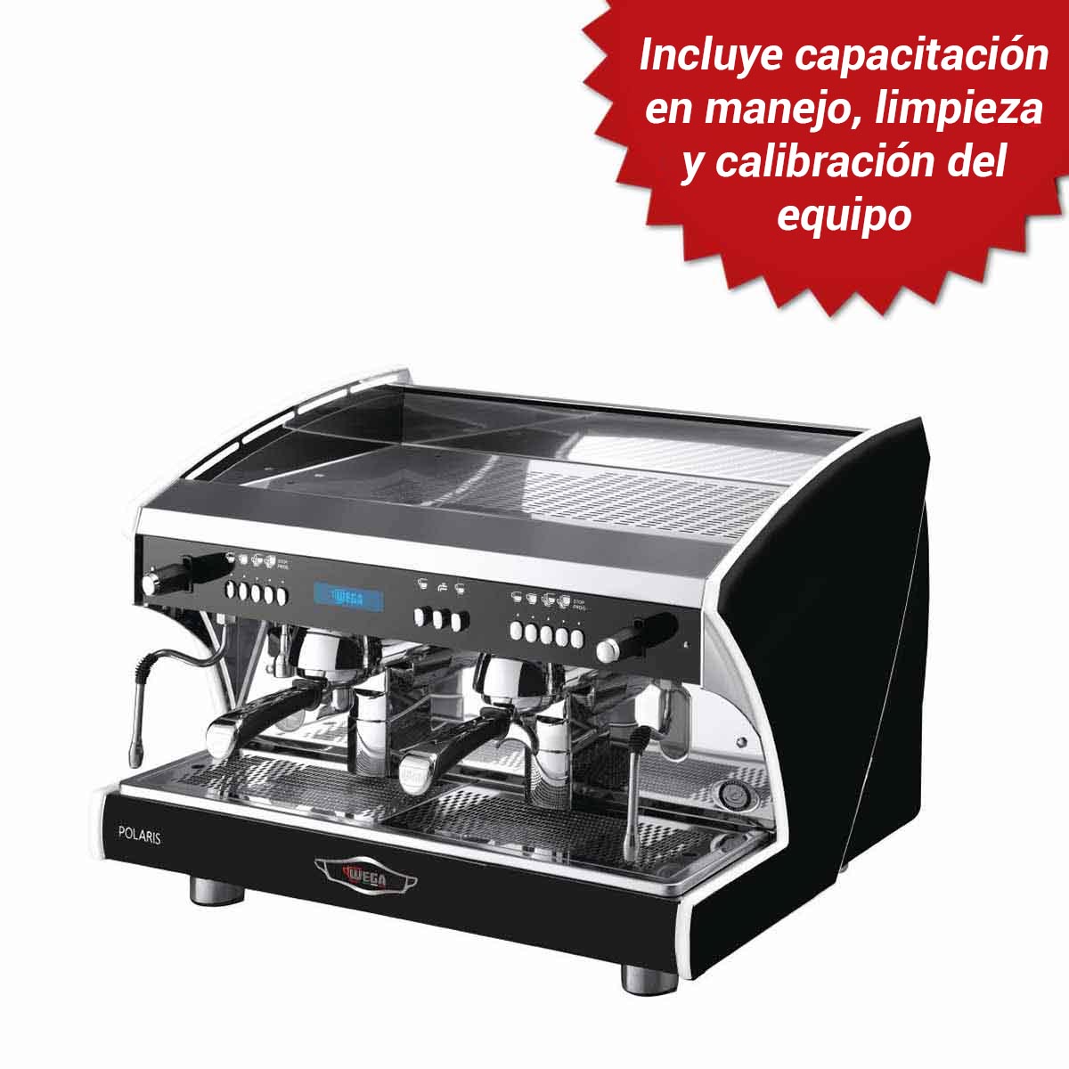 CAFETERA ESPRESSO WEGA POLARIS LED EVD2PR - Imagen 2